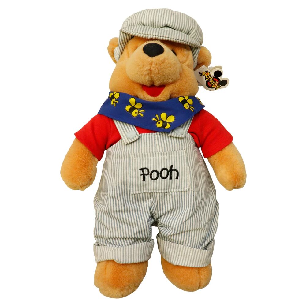 Vintage Mouseketoys Choo Choo Winnie the Pooh Plushie